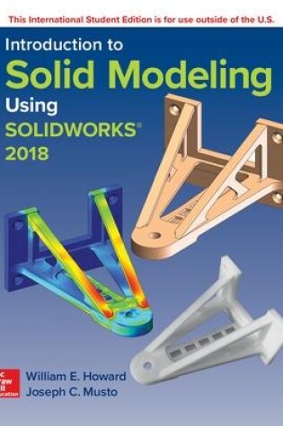 Cover of ISE Introduction to Solid Modeling Using SolidWorks 2018