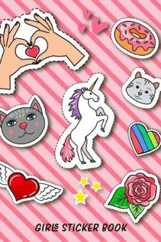 Cover of Girls Sticker Book