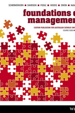 Cover of (AUCM) Foundations of Management for Australian Catholic University