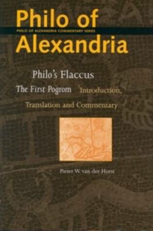Cover of Philo's Flaccus