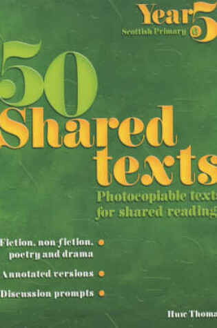 Cover of 50 Shared Texts for Year 5
