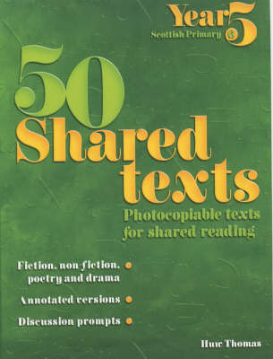 Cover of 50 Shared Texts for Year 5