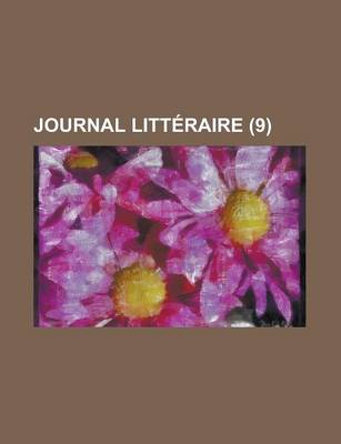 Book cover for Journal Litt Raire (9 )