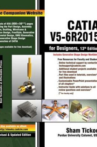 Cover of CATIA V5-6R2015 for Designers
