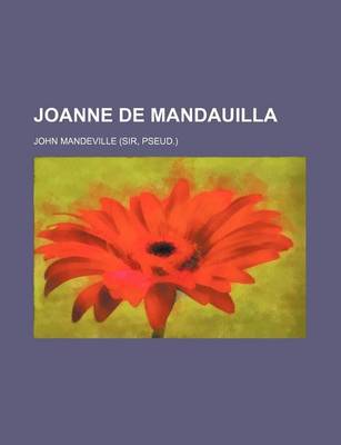 Book cover for Joanne de Mandauilla