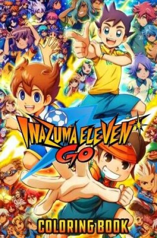 Cover of Inazuma Eleven Coloring Book