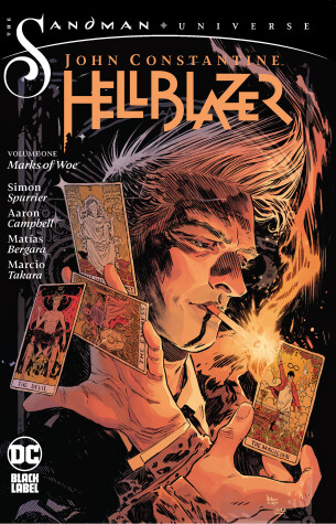 Book cover for John Constantine, Hellblazer Vol. 1: Marks of Woe