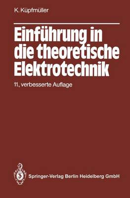 Book cover for Einf Hrung in Die Theoretische Elektrotechnik