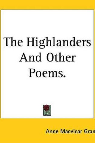 Cover of The Highlanders and Other Poems.