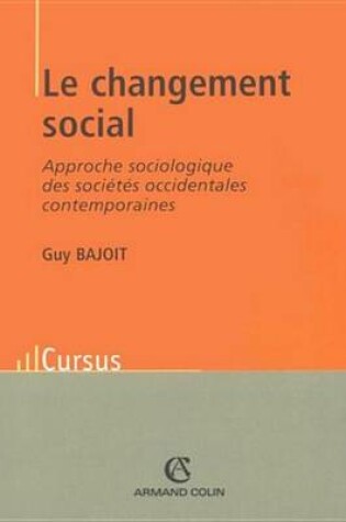 Cover of Le Changement Social