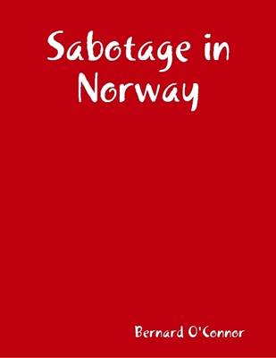 Book cover for Sabotage in Norway