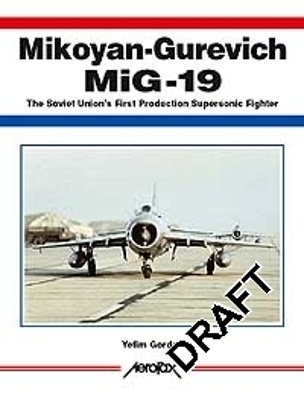 Book cover for Mikoyan-Gurevich MiG-19