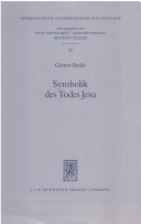 Cover of Symbolik Des Todes Jesu