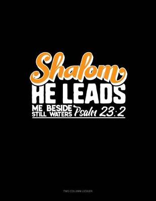 Book cover for Shalom He Leads Me Beside Still Waters - Psalm 23