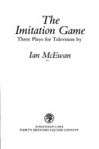 Cover of The Imitation Game