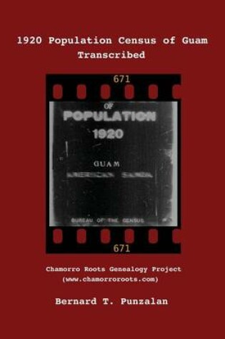 Cover of 1920 Population Census of Guam