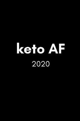 Book cover for Keto AF 2020
