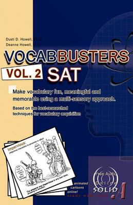 Book cover for VOCABBUSTERS Vol. 2 SAT