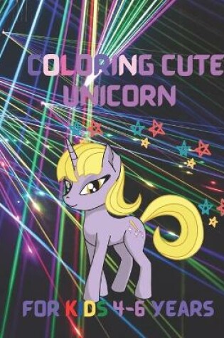 Cover of Coloring Cute Unicorn