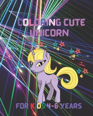 Book cover for Coloring Cute Unicorn