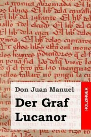 Cover of Der Graf Lucanor