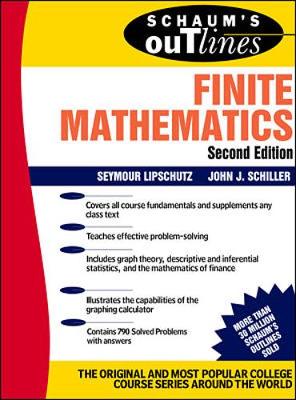 Cover of Schaum's Outline of Finite Mathematics