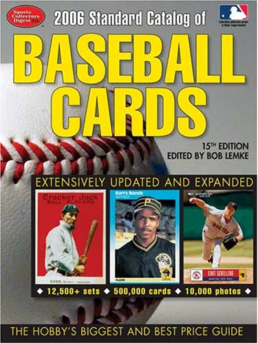 Cover of 2006 Standard Catalog Baseball Cards 15e