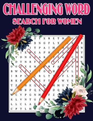 Book cover for Challenging Word Search for Women