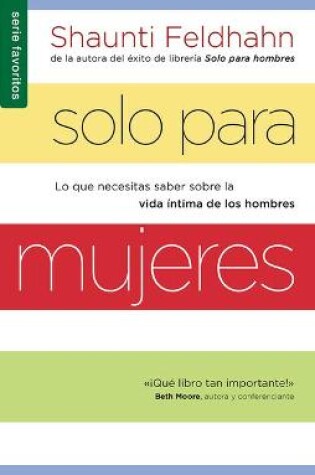 Cover of Solo Para Mujeres