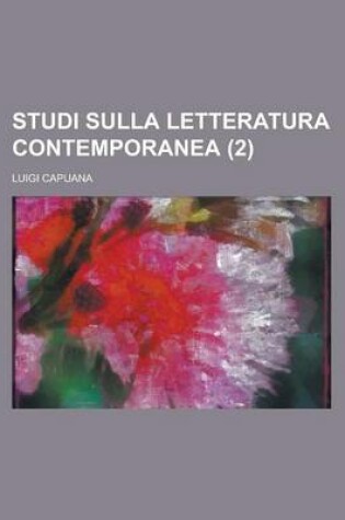 Cover of Studi Sulla Letteratura Contemporanea (2)