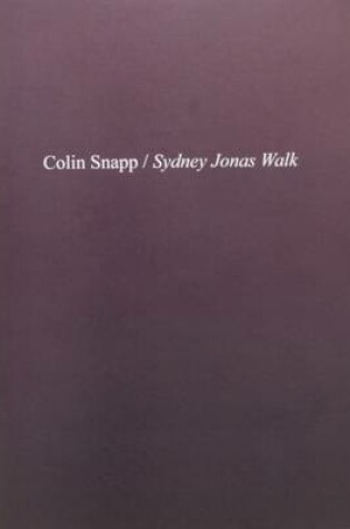 Cover of Sydney Jonas Walk