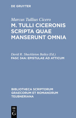 Book cover for Epistulae Ad Atticum