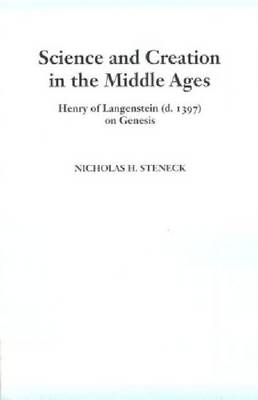 Book cover for Science and Creation in the Middle Ages