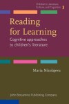 Book cover for Reading for Learning