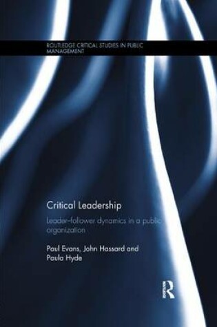 Cover of Critical Leadership