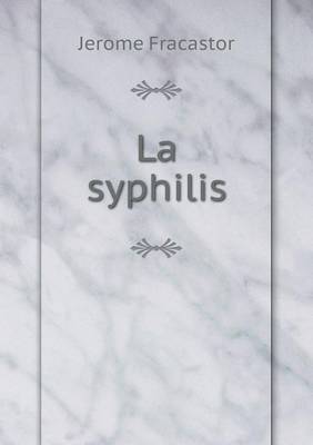 Book cover for La syphilis