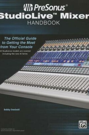 Cover of PreSonus StudioLive Mixer Handbook