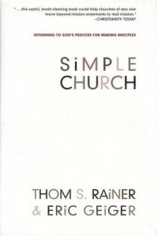 Cover of Simple Church