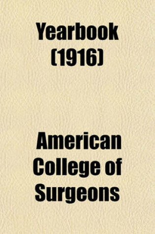 Cover of Yearbook (1916)