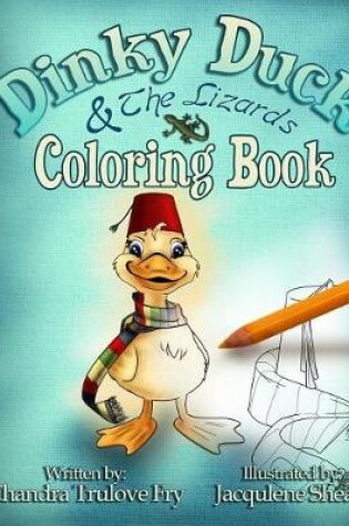 Cover of Dinky Duck & the Lizards Coloring Book