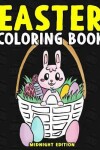 Book cover for Easter Coloring Book Midnight Edition