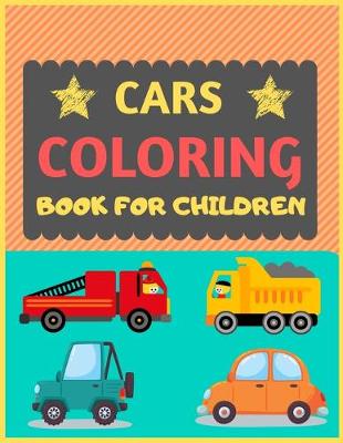 Book cover for Cars Coloring Book for Children