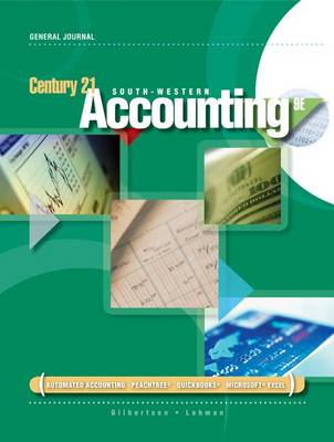 Book cover for Rico Sanchez, Dj, Manual Simulation for Gilbertson/Lehman's Century 21 Accounting: General Journal, 9th