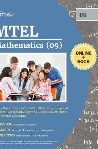 Cover of MTEL Mathematics (09) Study Guide 2019-2020