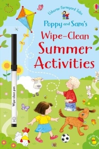 Cover of Poppy and Sam's Wipe-Clean Summer Activities