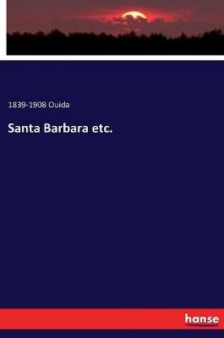 Cover of Santa Barbara etc.
