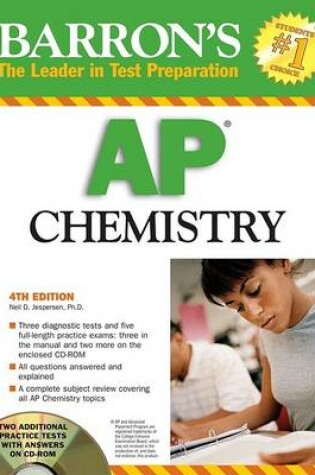 Cover of Barron's AP Chemistry