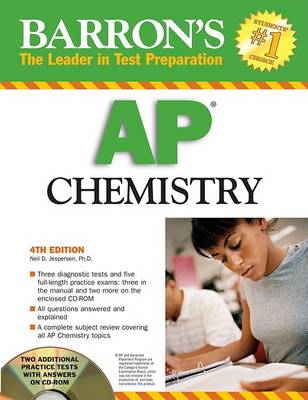 Book cover for Barron's AP Chemistry