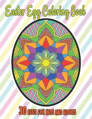 Book cover for Easter Egg Coloring Book