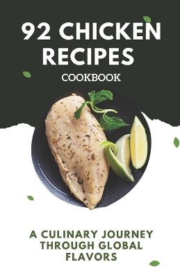 Book cover for 92 Chicken recipes cookbook